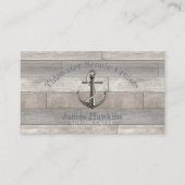 Nautisch Anker w/Rope Visitekaartje (Voorkant)