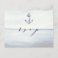 Nautisch Anker Waterverf Ocean Meal Keuze RSVP