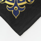 Nautisch anker-/zweefbootwiel/kompas/Cletic X Fleece Deken (Hoek)