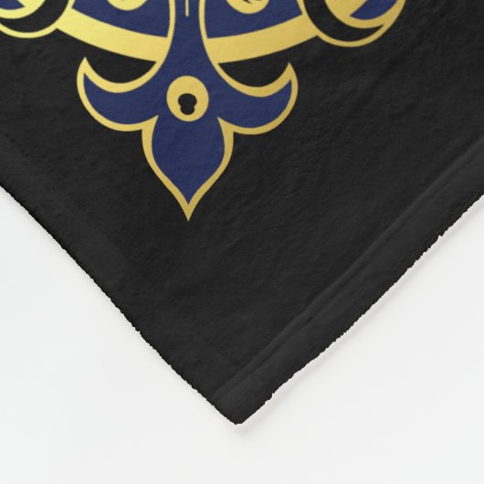 Nautisch anker-/zweefbootwiel/kompas/Cletic X Fleece Deken (Hoek)