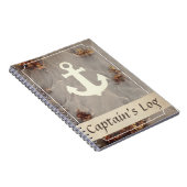 Nautisch ankerkap notitieboek (Rechterzijde)