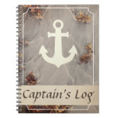 Nautisch ankerkap notitieboek (Voorkant)