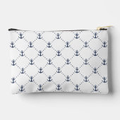 Nautisch ankerpatroon monogram etui (Achterkant)