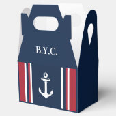 Nautisch ankervak bedankdoosjes (Geopend)