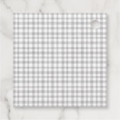 Nautisch ankerwiel bladrijk bloem bruidsdouche bedankjes labels (Achterkant)