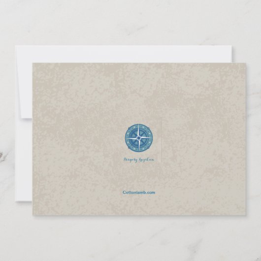 Nautisch Avontuur Uitnodiging (Achterkant)