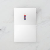 Nautisch Baby shower bedankkaart (Binnen)