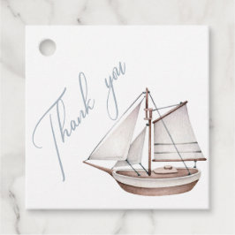 Nautisch Baby shower Dank u wel voor cadeautjes La Bedankjes Labels