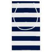 Nautisch Baby shower Gepersonaliseerd Klein Cadeauzakje (Achterkant)