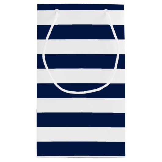 Nautisch Baby shower Gepersonaliseerd Klein Cadeauzakje (Achterkant)