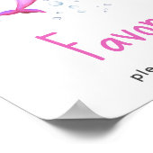 Nautisch baby shower - gunsten, neem er een poster (Hoek)