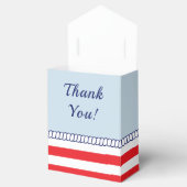 Nautisch Baby shower Patriottisch Anker Dank u Bedankdoosjes (Geopend)