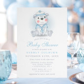 nautisch Baby shower van het Beer Kaart