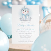 nautisch Baby shower van het Beer Kaart