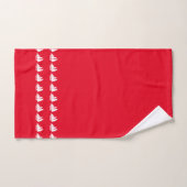 Nautisch bad aangepaste naam kapitein Sailboat Bat Handdoek (Handdoek)