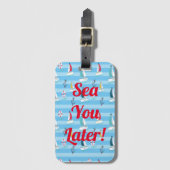 Nautisch Bagagelabel (Voorkant (verticaal))