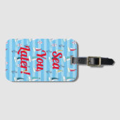 Nautisch Bagagelabel (Voorkant (horizontaal))