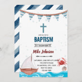 Nautisch baptisme kaart (Voorkant / Achterkant)