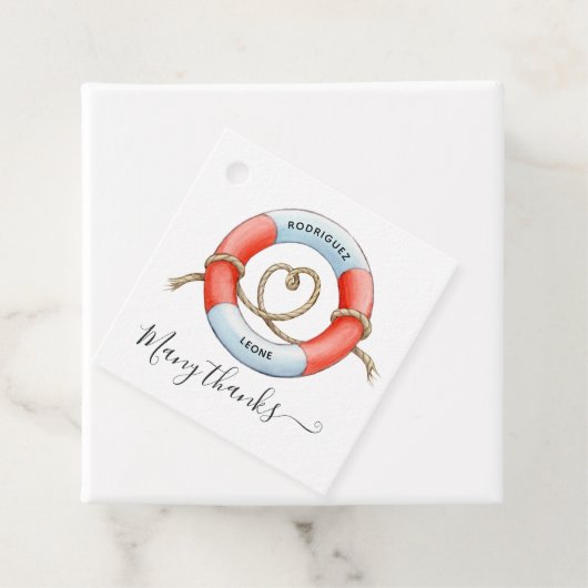 Nautisch Bedankjes Labels (In situ)