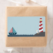 Nautisch blanco etiket (Insitu)