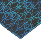 Nautisch Blauw Anker Motief Tafelloper (Hoek)