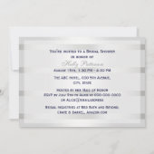 Nautisch blauw Anker Silver Wt BG H Vrijgezellenfe Kaart (Achterkant)