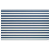 Nautisch blauw en wit 1 inch gestreept stof (Yard (91,4 cm))
