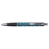Nautisch blauw ontwerp pen (Achterkant)