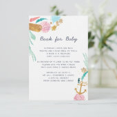 Nautisch boek voor Baby Informatiekaartje (Staand voorkant)