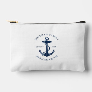 Nautisch bootanker familie oceaan cruise aangepast etui