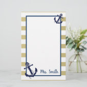 Nautisch Briefpapier (Staand voorkant)