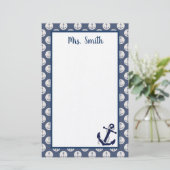 Nautisch Briefpapier (Staand voorkant)