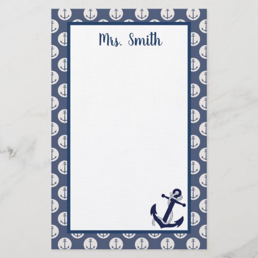 Nautisch Briefpapier (Voorkant)