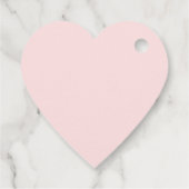 Nautisch Bruiloft Bloemen Anker Marine Blauw Roze Bedankjes Labels (Achterkant)