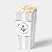 Nautisch Bruiloft Bloemen Anker Zilver Grijs Bedankdoosjes (Popped)