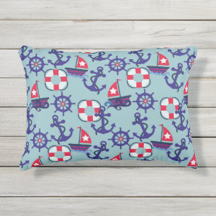 Nautisch buitenshuis!   Anchors Aweigh Buitenkussen