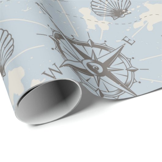 Nautisch Cadeaupapier (Rol Hoek)