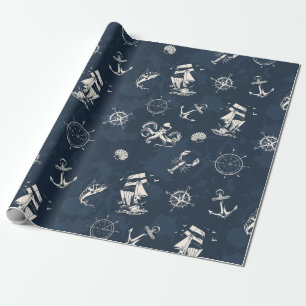 Nautisch Cadeaupapier