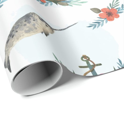 Nautisch Cadeaupapier (Rol Hoek)