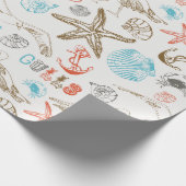 Nautisch Cadeaupapier (Hoek)