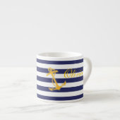Nautisch chic espressiekop espresso kop (Voorkant rechts)