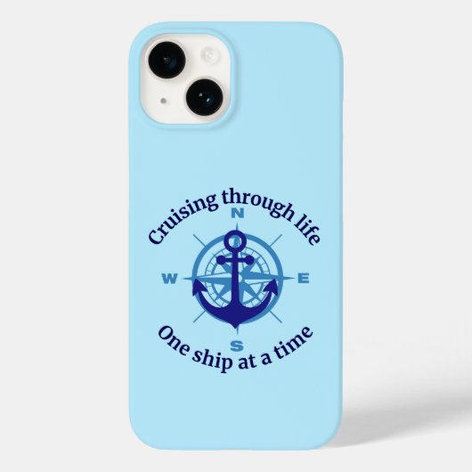 Nautisch cruiseleven Case-Mate iPhone case (Achterkant)
