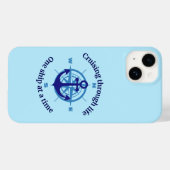 Nautisch cruiseleven Case-Mate iPhone case (Achterkant (horizontaal))