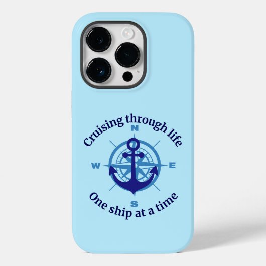 Nautisch cruiseleven Case-Mate iPhone case (Achterkant)