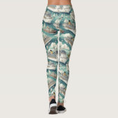 Nautisch cruiseschip leggings (Achterkant)