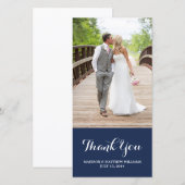 nautisch | Dank je wel fotokaart Bedankkaart (Voorkant / Achterkant)