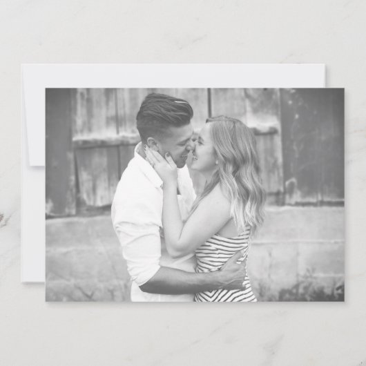 Nautisch de datum opslaan | De Knoop Aangepast Save The Date (Achterkant)