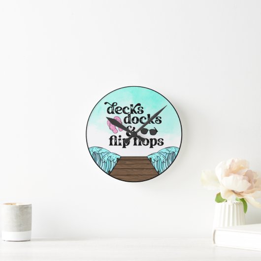 Nautisch dek ronde klok (Huis)