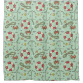 Nautisch Douchegordijn (Voorkant)