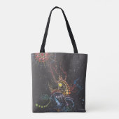 Nautisch draailicht tote bag (Achterkant)